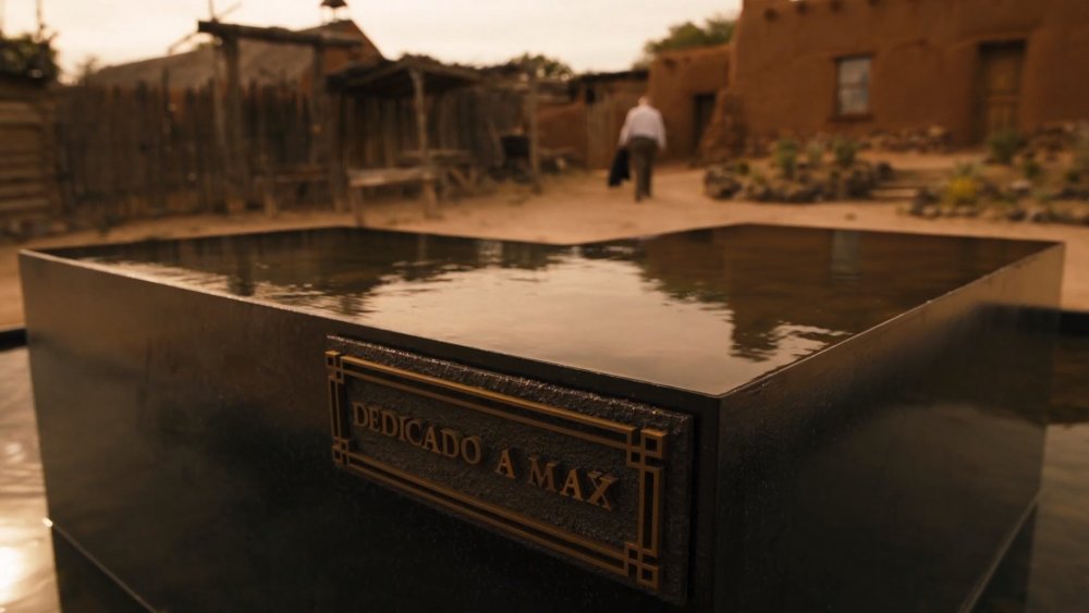 The "Dedicado a Max" plaque on Better Call Saul