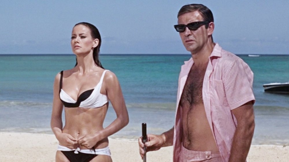 Claudine Auger and Sean Connery in Thunderball