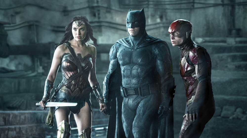 Batman, Wonder Woman, The Flash