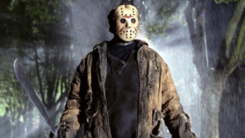 Jason Voorhees in the woods