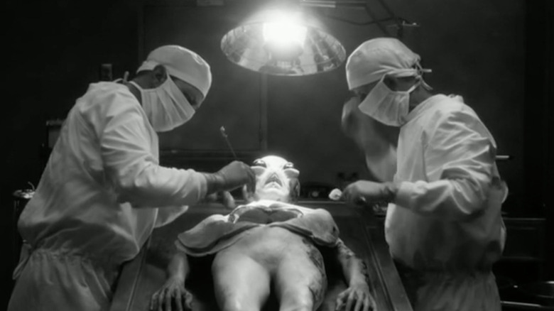 Alien dissection American Horror Story: Death Valley