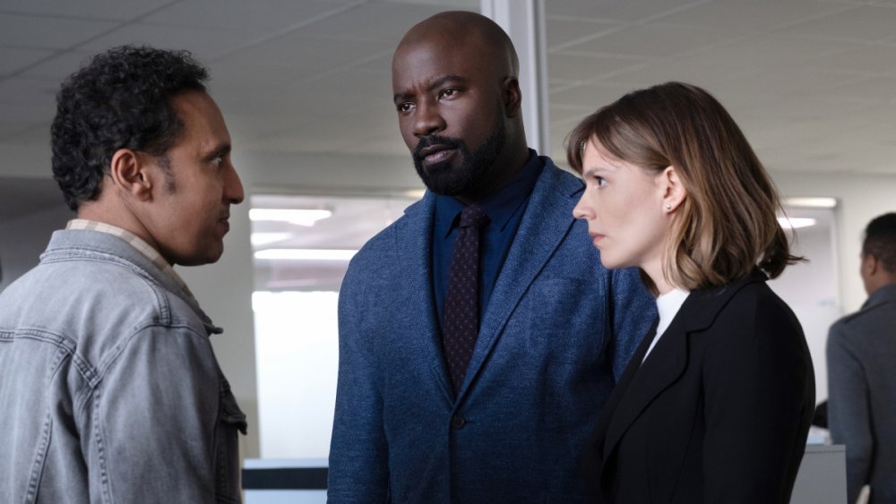 Aasif Mandvi, Katja Herbers, and Mike Colter on CBS' Evil