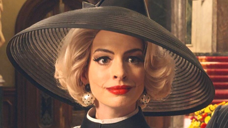 Hathaway portrays the Grand High Witch 