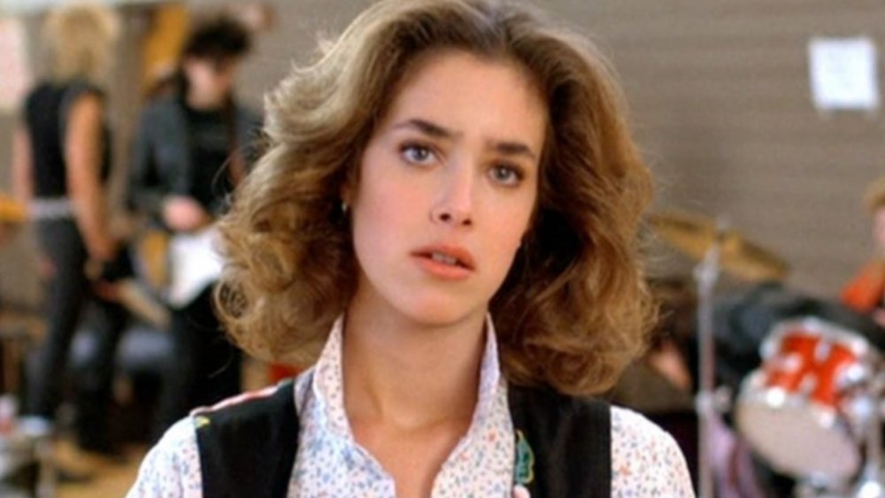 Claudia Wells as Jennifer Parker in Back to the Future