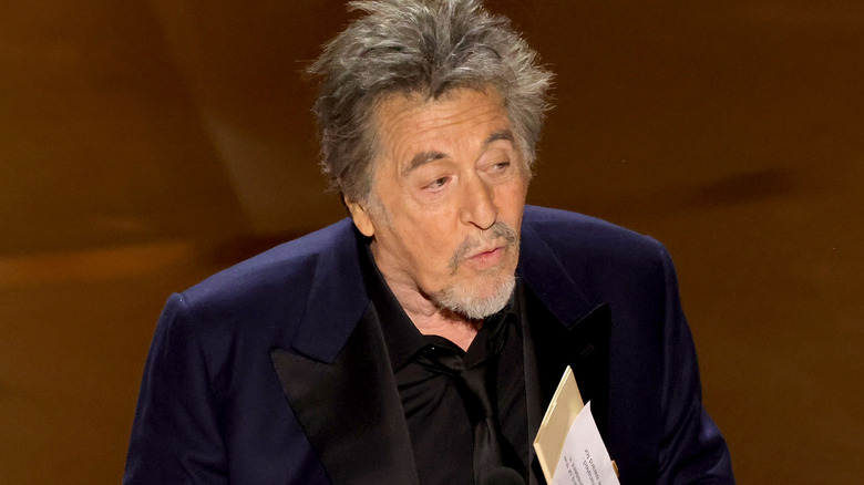 Al Pacino presenting best picture