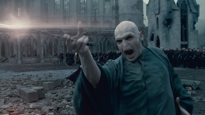 Voldemort doing magic