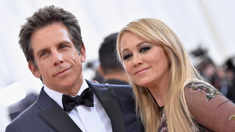 Ben Stiller and Christine Taylor