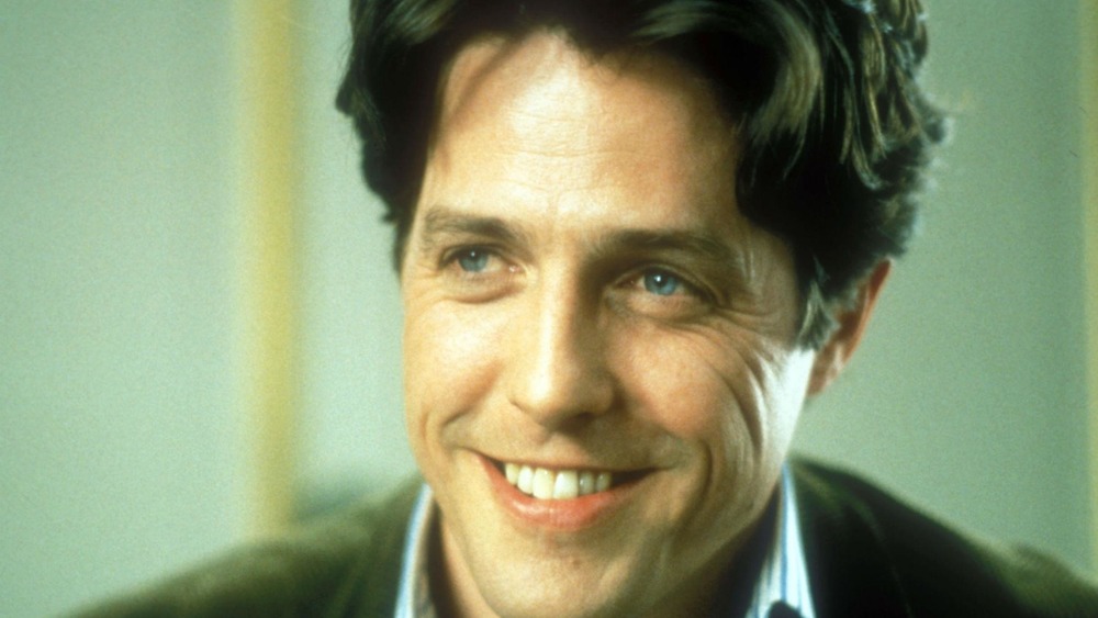 Hugh Grant smiling