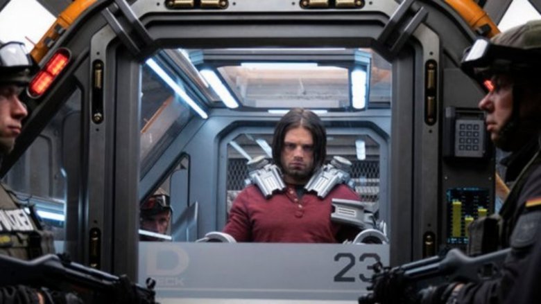 Bucky imprisoned in Captain America: Civil War