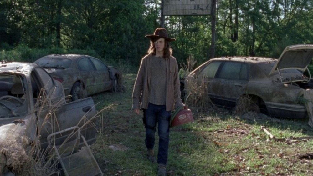 The Real Reason Chandler Riggs Left The Walking Dead