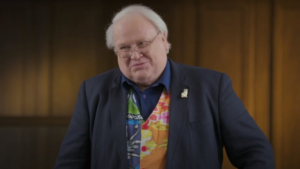 Colin Baker as the Sixth Doctor in a Doctor Who DVD promo