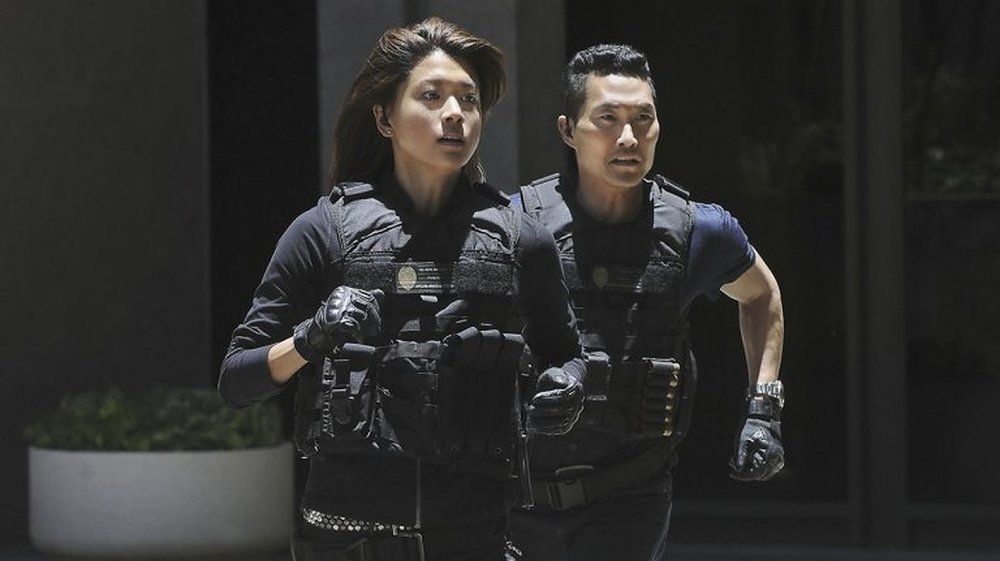 Grace Park and Daniel Dae Kim on Hawaii Five-0