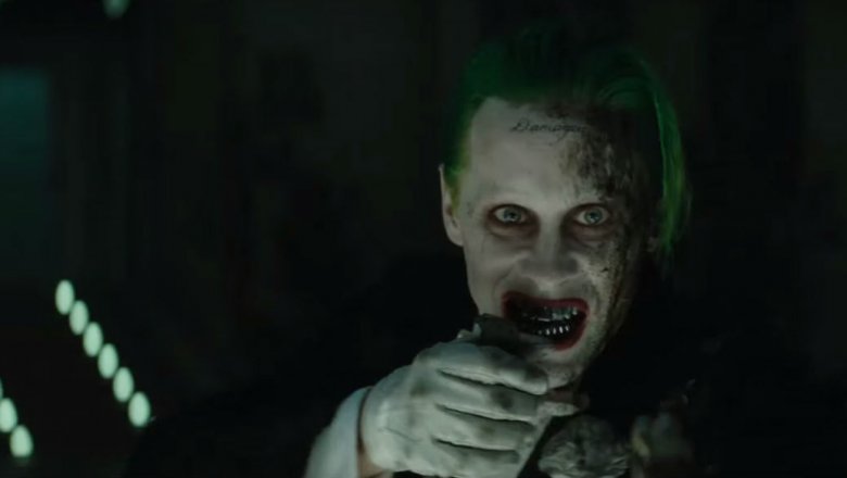 Jared Leto as the Joker in Suicide Squad