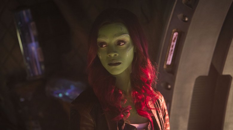 Zoe Saldana as Gamora