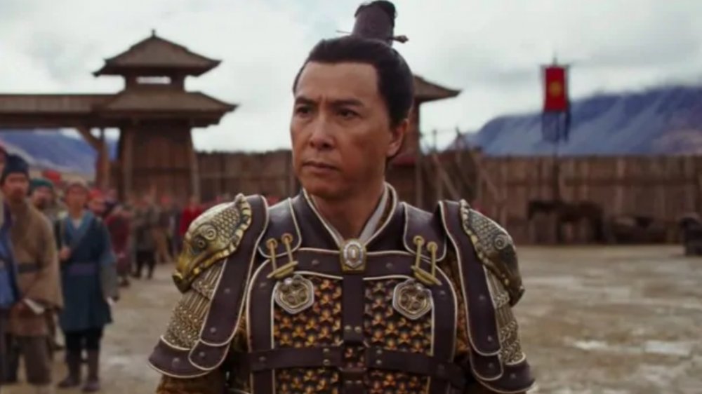 Donnie Yen as Commander Tung in 2020's Mulan