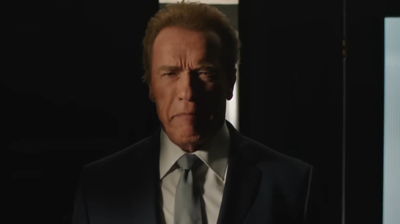 Arnold Schwarzenegger stare