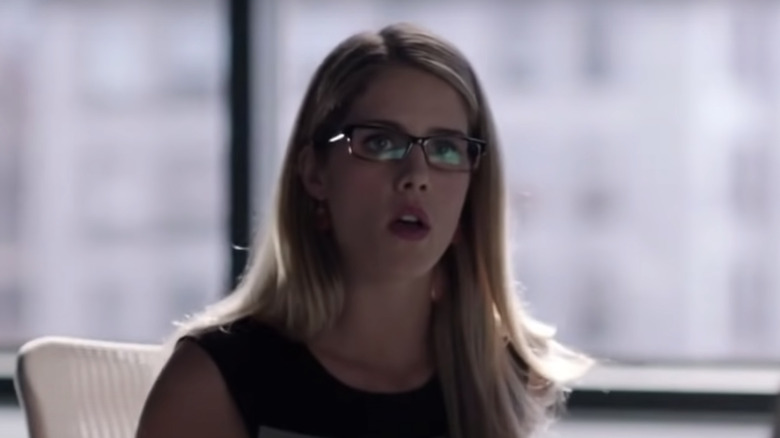 Emily Bett Rickards as Felicity Smoak in Arrow