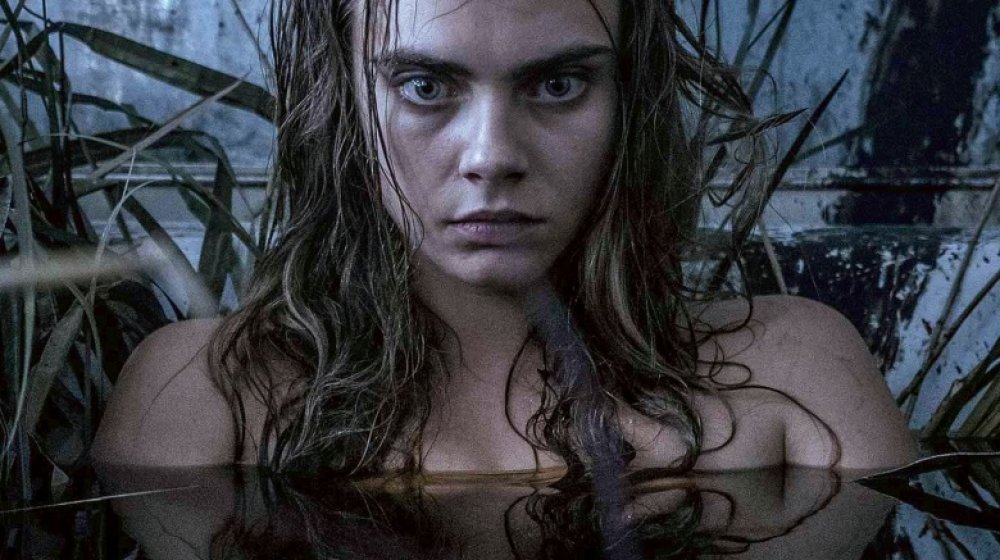 Cara Delevigne as Dr. June Moone in Suicide Squad