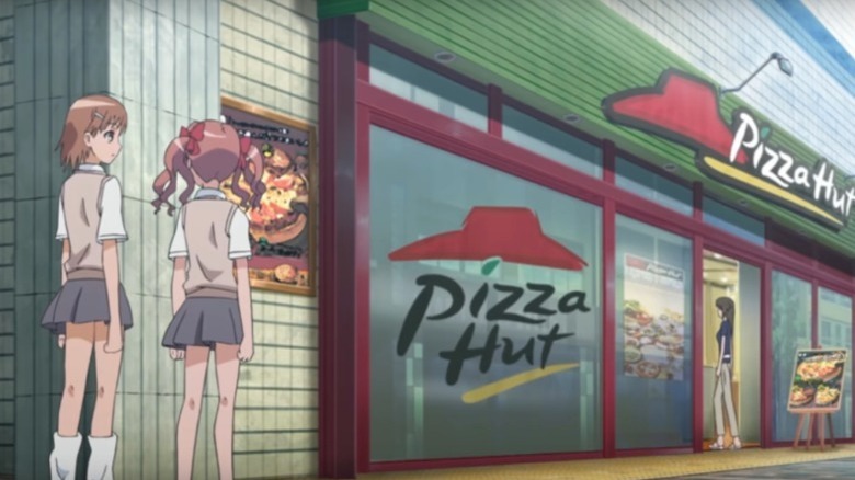 Girls visiting Pizza Hut