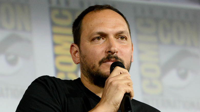 Louis Leterrier speaking at Comic-Con