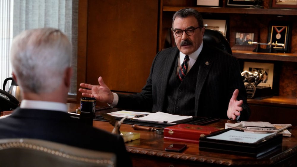 Tom Selleck as Frank Reagan on Blue Bloods