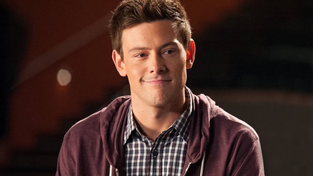 Cory Monteith as Finn Hudson on Glee 