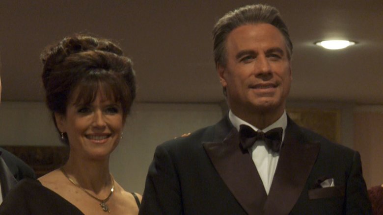 John Travolta and Kelly Preston in Gotti