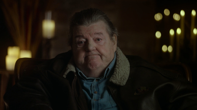 Robbie Coltrane becomes emotional speaking about his role as Rubeus Hagrid in "Harry Potter"