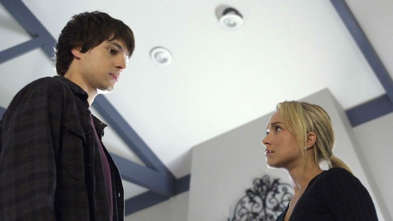 West (Nicholas D'Agosto) and Claire (Hayden Panettiere) in an episode of Heroes