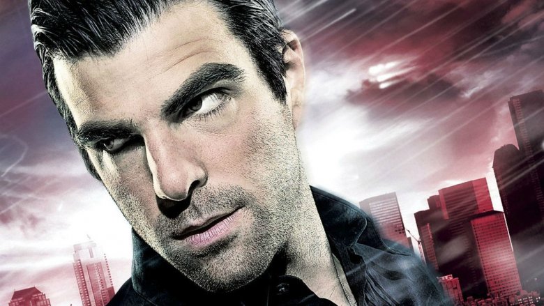 Zachary Quinto as Sylar in promo art for Heroes