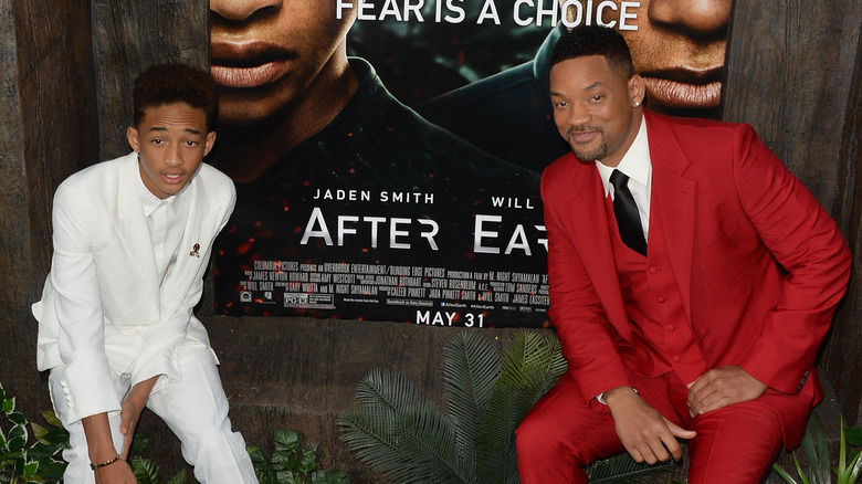 Will and Jaden Smith premiere