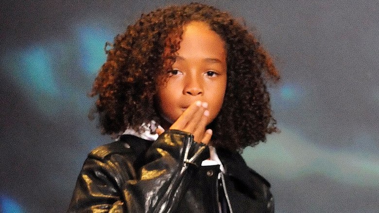 Jaden Smith at film premiere