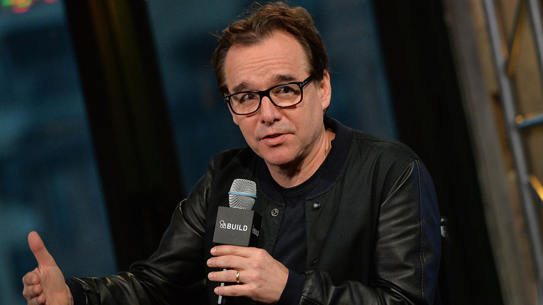 Chris Columbus speaks at event 