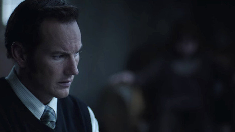 The Conjuring 2 Patrick Wilson interviews girl 