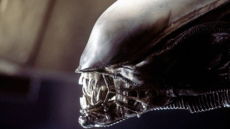 Xenomorph from Alien teeth bared