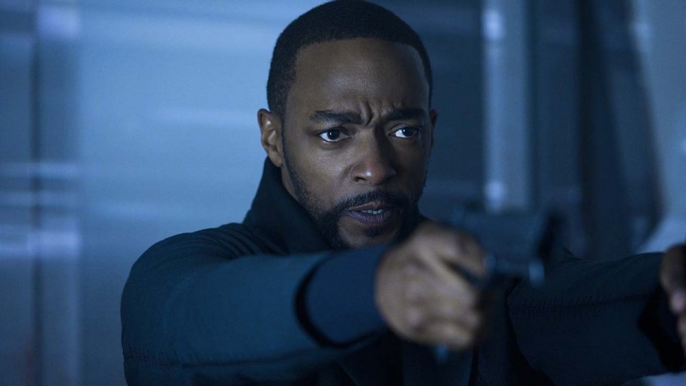 Anthony Mackie as Takeshi Kovacs on season 2 of Altered Carbon