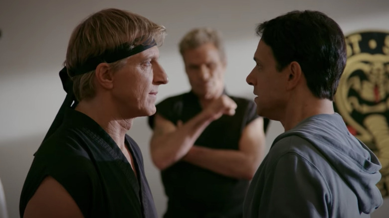 Daniel and Johnny square off in Cobra Kai