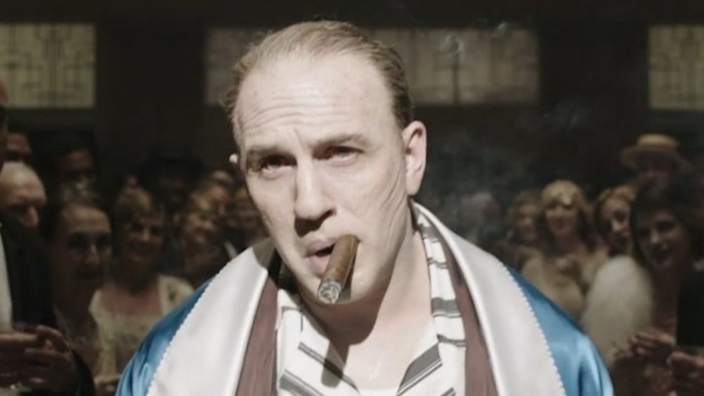 Tom Hardy as Al Capone in Capone