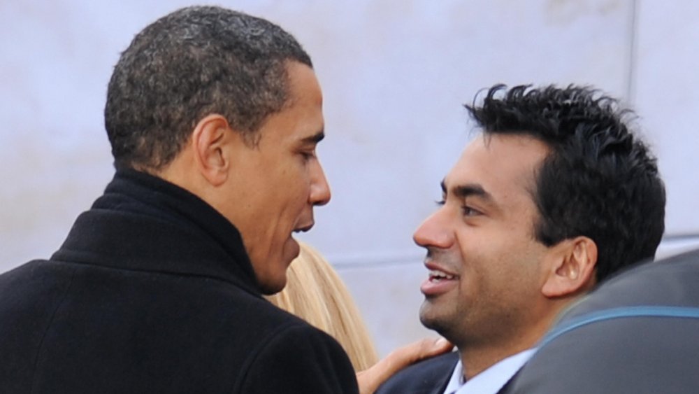 President Barack Obama and Kal Penn