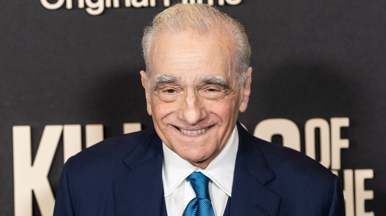 Martin Scorsese smiling