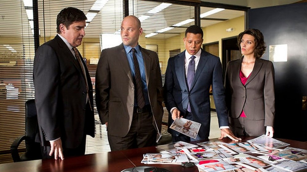 Alfred Molina, Corey Stoll, Terrence Howard, and Alana De La Garza on Law & Order: LA
