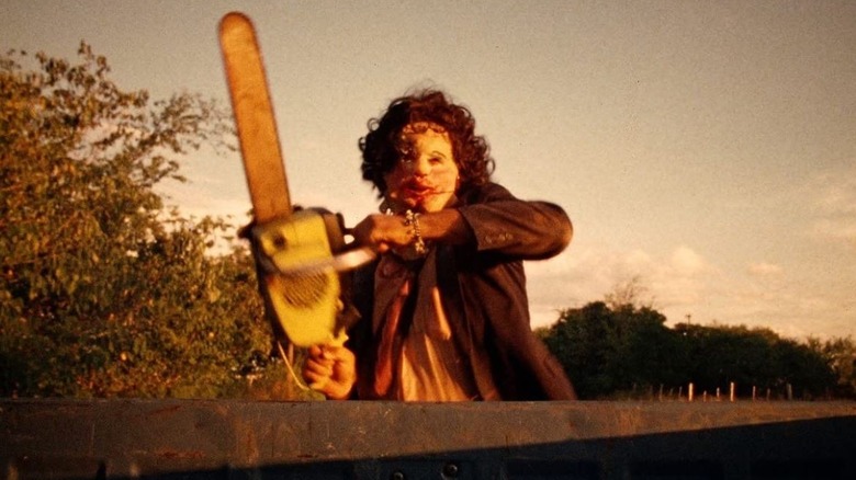 Leatherface with chainsaw