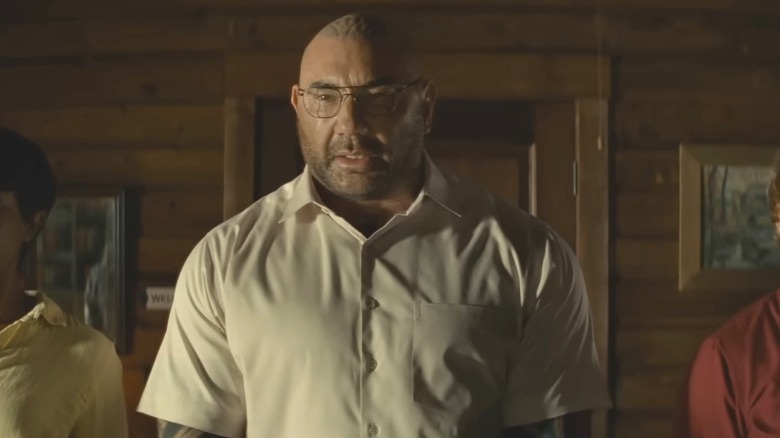 Dave Bautista as Leonard in Knock at the Cabin