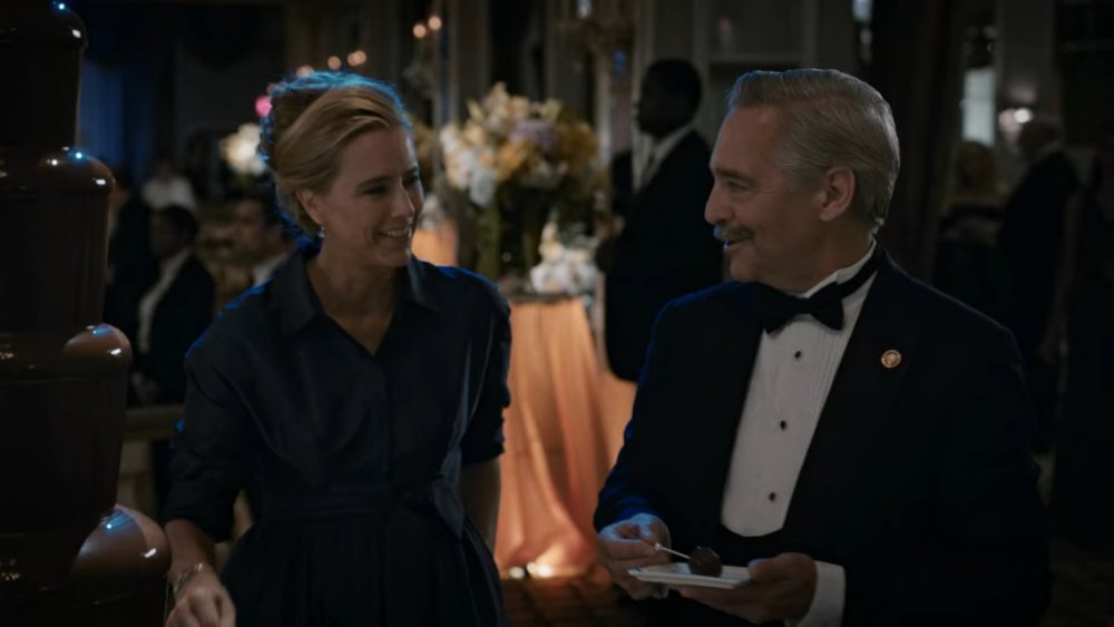 President McCord at a state dinner on Madam Secretary