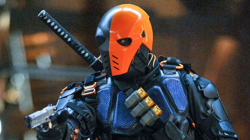 Manu Bennett as Deathstroke on Arrow