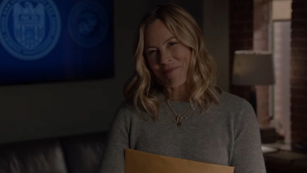 Maria Bello as Sloane working a case on NCIS