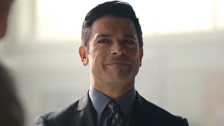 Mark Consuelos as Hiram Lodge smiling