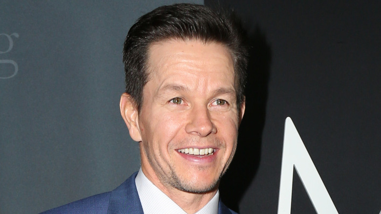 Mark Wahlberg smiling at a premier