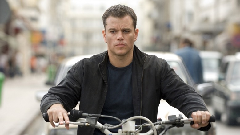 Jason Bourne readies for action.