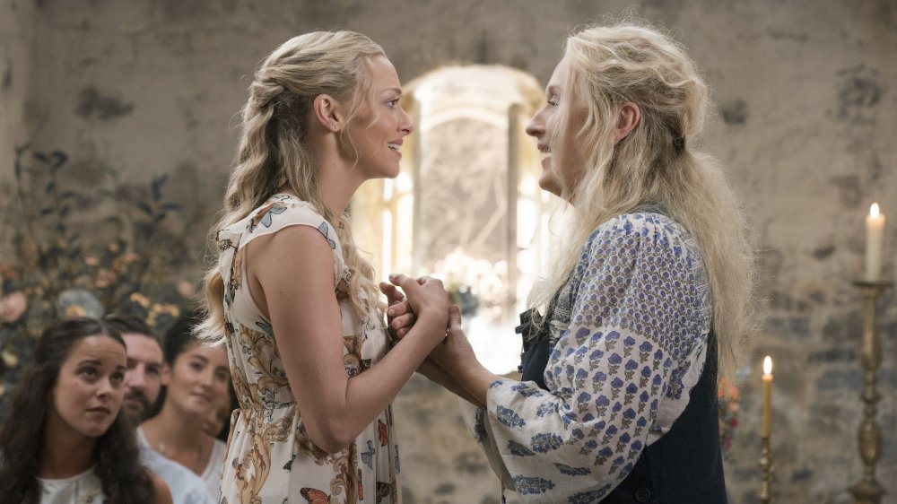 Meryl Streep and Amanda Seyfried in Mamma Mia!: Here We Go Again